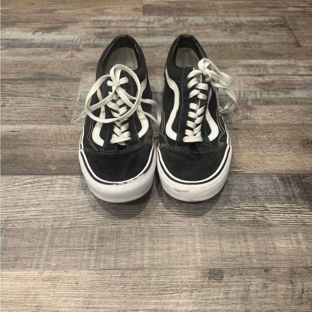 Vans Black and White Sneakers